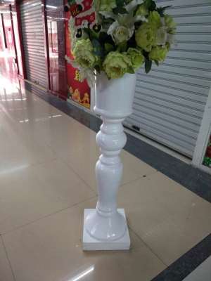 1.3 meters wedding props white paint straight through cup