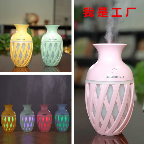 Warm Light Night Light Car Purification Aromatherapy Device Colorful Bottle Mini Humidifier Home USB humidifier