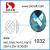 DZ-1032 oval glass mirror beads for jewelry accessories