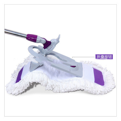 Large size flat mop replacement cloth cotton mop head replacement cloth cover type mop head