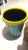 Wholesale Ferrule Printed Black Plastic Trash Can Living Room Fashion Household Uncovered Paper Tube European-Style Storage Pressure Ring Bucket