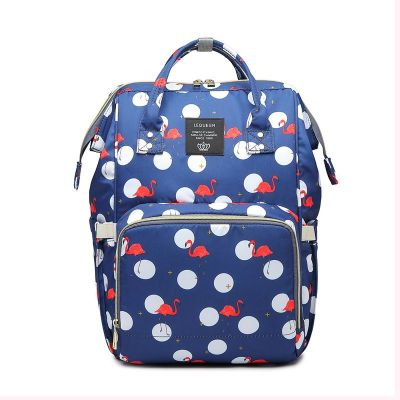 Mommy bag flamingo design backpack handbag bag