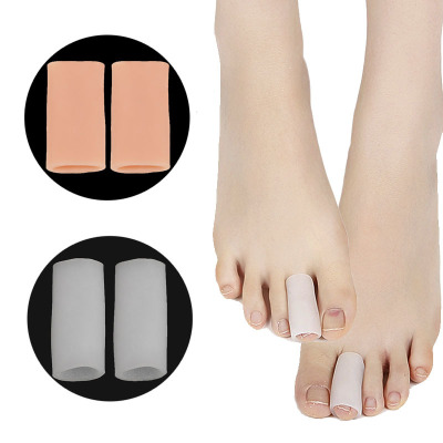 Silicone double toe protective sheath finger protective sheath toe-pain protective sheath