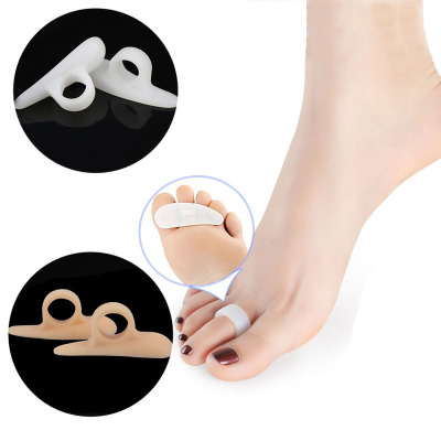 Silicone Hallux Valgus Hammer Toe Supporting Pad Overlapping Toe Separator Claw Toe Split Toe Supporting Pad