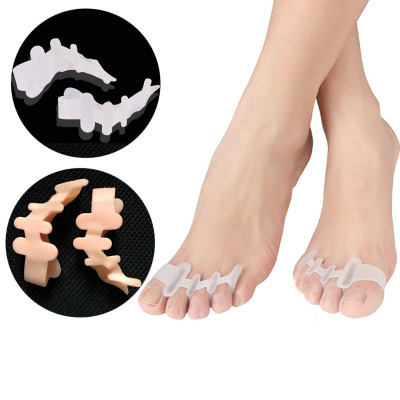 Yoga toe splitter can wear shoes 5 toes toe splitter silicone bunion toe correction device refolded toe separator