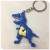 Hot key ring Jurassic world dinosaur PVC soft plastic key chain pendant PVC drop plastic manufacturers