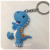 Hot key ring Jurassic world dinosaur PVC soft plastic key chain pendant PVC drop plastic manufacturers