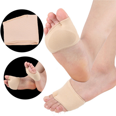 Soft silicone bunions are used to treat pain in front of bunions