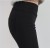 High-waisted, fleecy and thick leggings with black stretch underpants