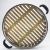 Old - fashioned iron steamer traditional steamer cage, natural bamboo steamer multi-purpose kitchen notation