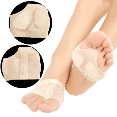 Fishmouth shoe sock set high heel shoe pad pain proof dance lace sock pad open-toe herringbone sock half cushion female