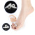 Silicone Hallux Valgus Hammer Toe Supporting Pad Overlapping Toe Separator Claw Toe Split Toe Supporting Pad