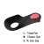 Bow-legged flat leg correction shoe insole correction heel pad