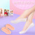 Ye Beier Silicone Full Foot Cover Heel Sleeve Heel Anti-Crack Socks TPE Foot Protection Foot Sock Men's and Women's Low Cut Socks