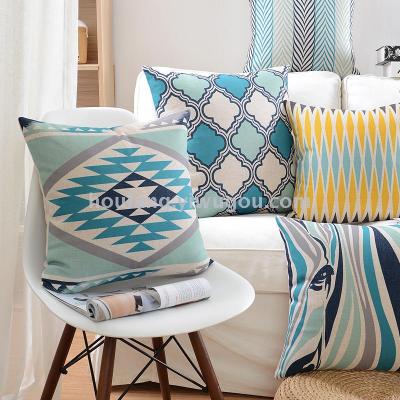Nordic geometric style cotton cushion sofa decoration decoration throw pillow