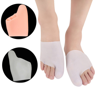 Silicone Big Foot Pain Sleeve Thumb Valgus Protective Sleeve Bunion Hand Mask Toe Anti-Blister Sets