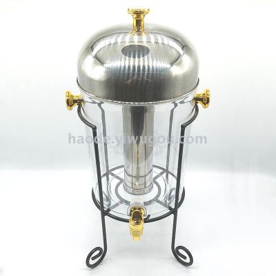 Stainless steel buffet juicer acrylic juicer