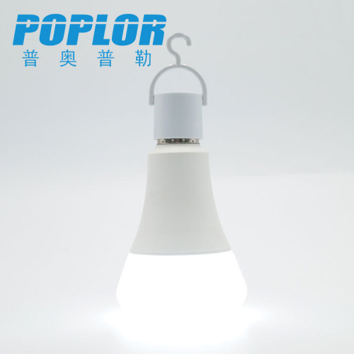 led intelligent emergency bulb light highlight 15w power failure emergency light outdoor camping stall handheld light