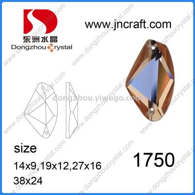 DZ-1750 glass mirror beads for jewelry accessories