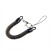 Metal key chain spring rope black plastic spring rope color expansion rope safety anti loss hook wholesale