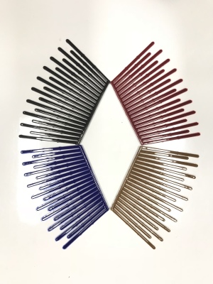 Manufacturers direct fork comb popular hair accessories Korean wave Europe and America