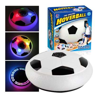 Taobao Hot Selling Lighting Electric Universal Air Cushion Football Indoor Suspension Air Soccer Electric Toys
