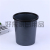 Trash Can with Pressure Ring Household Living Room Bedroom Plastic without Cover European Style Kitchen Bathroom Large Sized Creative Simple Tube