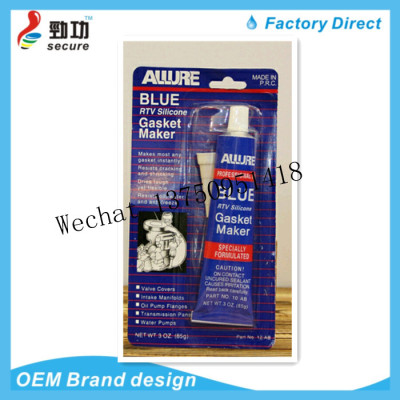 ALLURE blue blue sealant resistance to high temperature and water resistance mechanical sealant automobile sealant