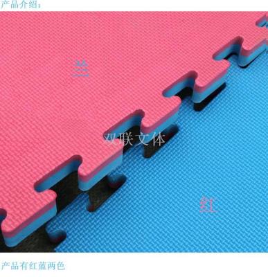 1M*1M*0.04M red and blue floor mat 4 cm goma EVA martial arts mat taekwondo mat