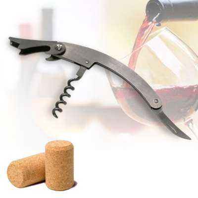 Bottle opener red wine auger seahorse wine platinum paper knife Bottle opener beer opener multi-function Bottle opener