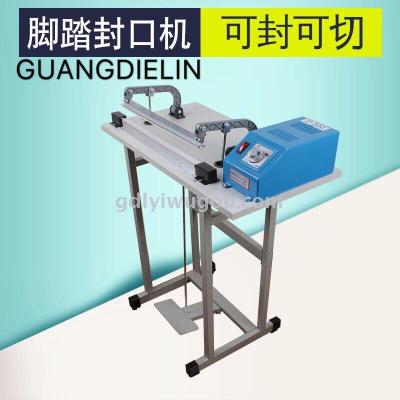 Sealing Machine Shrink Film Cutting Machine Plastic-Envelop Machine through Foot Sealing and Cutting Machine Packaging Film Cutting Machine