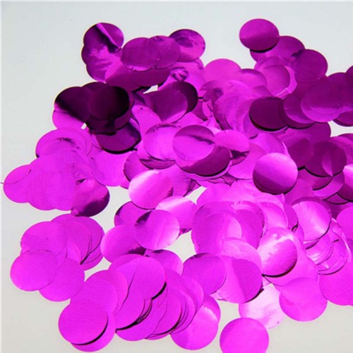 Cross-Border Wholesale 2. 5cm round Aluminum Foil Pet Balloon Filling Paper Scrap Wedding Party Romantic Drip Sequins