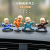 The Whole Set Price Is Car Accessories Shaolin Kung Fu Boy Practice Boxing Martial Arts Boxing Monk Resin Gift Factory