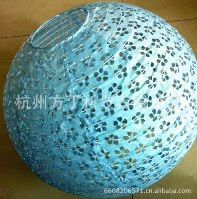 Round hollowed out paper lantern ,flower ball,honey hole ball