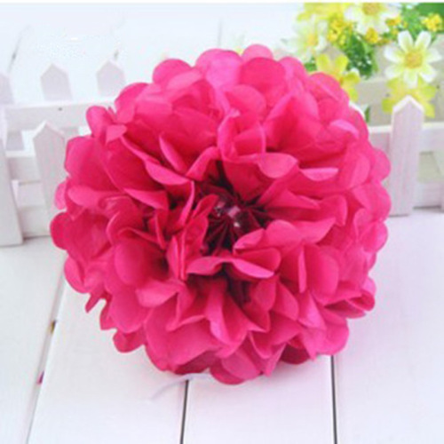 10-inch 25cm paper flower ball wedding birthday party valentine‘s day christmas halloween shop window graduation season