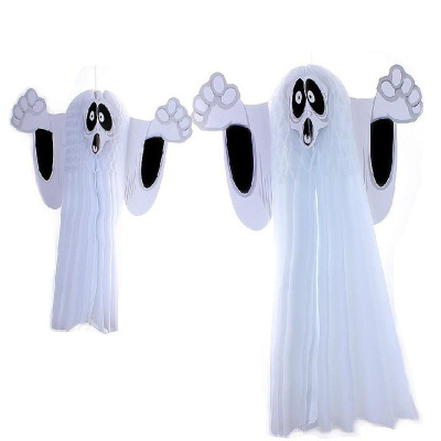 Halloween costumes include three-dimensional ghost atmosphere decoration and supplies honeycomb