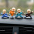 The Whole Set Price Is Car Accessories Shaolin Kung Fu Boy Practice Boxing Martial Arts Boxing Monk Resin Gift Factory