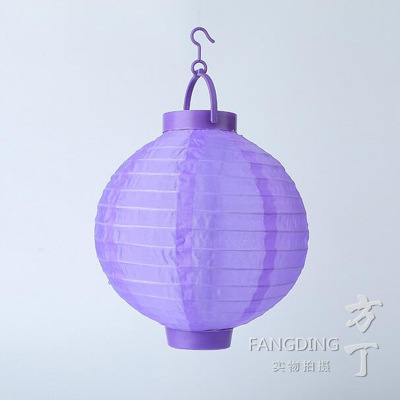 25 cm10 inch silk cloth electronic lanterns wedding the Lantern Festival Christmas day and other decorative supplies wholesale