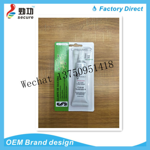 jes caseli clear rtv silicone high temperature resistant silicone sealant transparent 35g