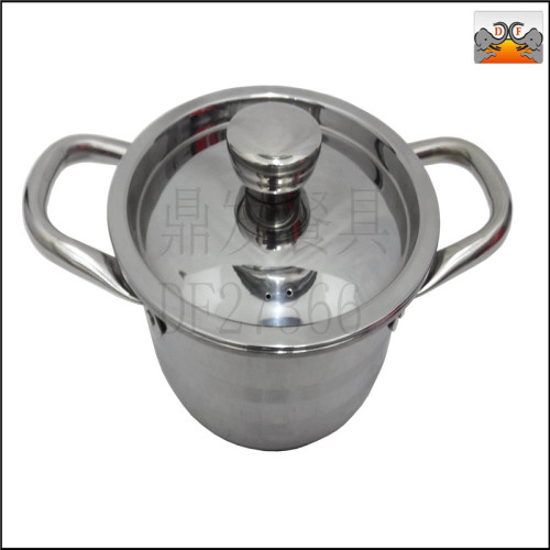 df27366 dingfa stainless steel kitchen hotel supplies tableware double bottom extra thick ultra-high pressure pot