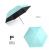 50CM6K 50% folding open capsule umbrella, sun protection umbrella, miss umbrella black plastic umbrella foreign trade supermarket umbrella