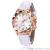 The new fashion is selling round crisp 1-12 digital belt ladies watch quartz watch