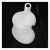 Silicone white apple - shaped antiskid front pad cushioning pain manufacturers direct