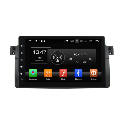 BMW all-touch E46 PX5 solution android 8.0+8 core 4+32G+ hd + mobile interconnection