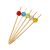 Creative Disposable Bead Stick Fruit Toothpick Cocktail Stick Skewed Dessert Cake Fork Sandwich Pick Toothpick