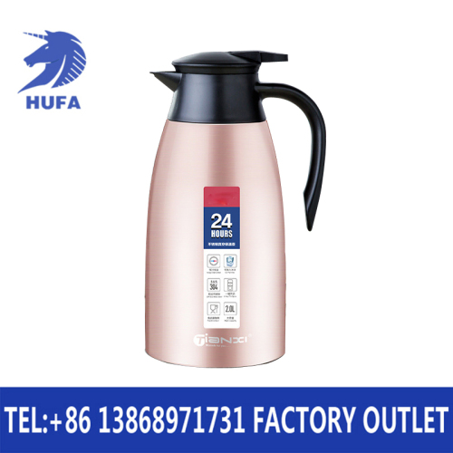 stainless steel coffee pot 304 vacuum insulated pot heat preservation and cold preservation household thermos...