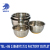 Factory Direct Thickened Silicone Bottom Non-Slip Stainless Steel Salad Bowl with Lid Salad Bowl