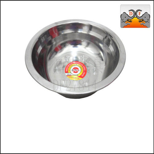 Df27844 Dingfa Stainless Steel Kitchen Hotel Supplies Tableware with Magnetic Soup Plate （Thickened）