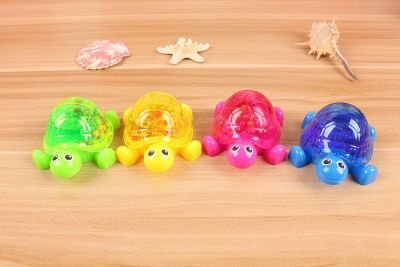 Tortoise animal crystal mud crystal mud color mud DIY jelly mud mucus mud transparent slame light