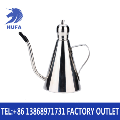 Hotel Supplies Oil Pot Stainless Steel Leak-Proof Cone Oil Pot Sauce Boat